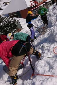 雪かき道場 in 長野県鬼無里 2019　③