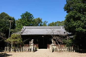 拝殿。