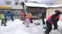 雪かきボランティア in 長野県長野市鬼無里③