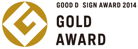 Good Design Award 2014 Goald award