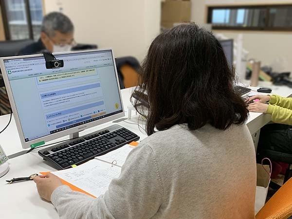 第２回　お客様対応向上のため、墜落制止用器具の新規格の社内勉強会を再度実施しました。