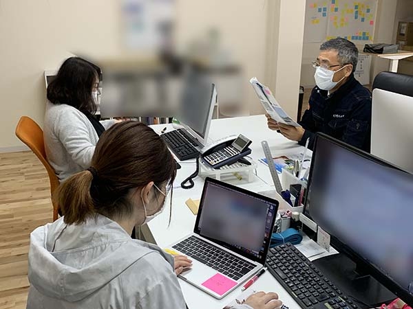 第３回　お客様対応向上のため、墜落制止用器具の新規格の社内勉強会を再度実施しました。